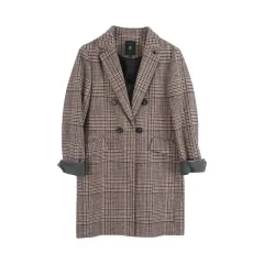 レノマ (WOMEN - S) ウール ブレンド CHECK パータン コートのサムネイル
