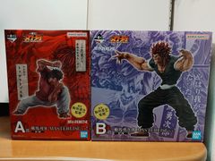 一番くじ　刃牙　ラストワン賞 範馬勇次郎 刃牙フィギュアセット　バキ 一番くじ『刃牙～世界は、拳ひとつで変えられる～』より、超狂暴な刃牙