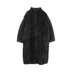 ASOS (WOMEN - S) ポリ フリース ロング ジャケットのサムネイル