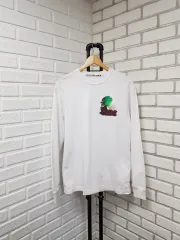 xs/55 66/未使用 Alexander Wang アレキサンダーワング プリンティング ロングスリーブ 白のサムネイル