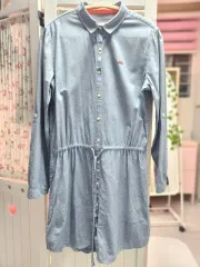 LACOSTE ラコステ ロング シャツ ONE PIECE ONE PIECE ブルー M