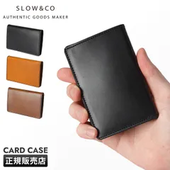 【メーカー正規品】SLOW スロウ 名刺入れ カードケース 本革 メンズ ハービー herbie so752iのサムネイル