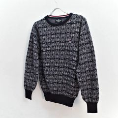 RAF by RAF SIMONS パッチワークニット - メルカリ