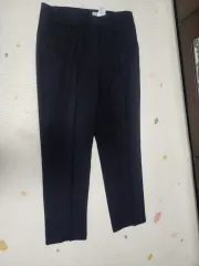 黒色 レディース ズボン スーツ スラックス