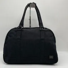 BN8778●PORTER SMOKY ポーター スモーキー ダッフルバッグ ボストンバッグ 592-06390 ブラック