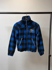 (95) アディダス y2k CHECK ウール キルティング ジャケット