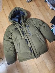 値下げしました！TAICHI 防水ジャケット インナー付き カーキ XL