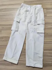SPAOナイロンカーゴパンツ mサイズ クリーム