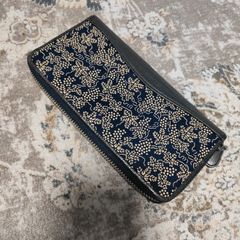 花山 金色刺繍 長財布 デグナー カネゴン - メルカリ