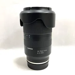 2026年最新】タムロン 28-75 f2.8 sonyの人気アイテム - メルカリ
