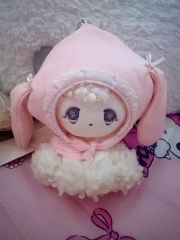 自作ぬいぐるみ・パステルカラーの女の子 - メルカリ