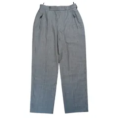 "HERMES" Houndstooth Pattern Wool Pantsのサムネイル
