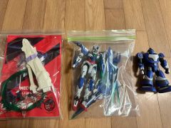 1983年製 当時物 超激レア品 プラレス3四郎 フィギュア3体セット