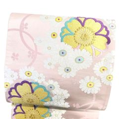 訪問着　金彩　扇　観世水　菊　菖蒲　八重桜　紋無し　着物　012b d ms 訪問着 金彩 扇 観世水 菊 菖蒲 八重桜 紋無し 着物 012b d ms - メルカリ