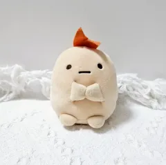すみっコぐらし 正規品 ぬいぐるみ キーホルダー エビフライのしっぽ
