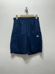 アディダス ネイビ－ ハーフパンツ M