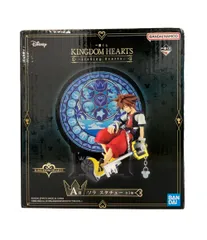 美品 バンダイ ディズニー 一番くじ キングダムハーツ Linking Hearts A賞 ソラ スタチュー フィギュア