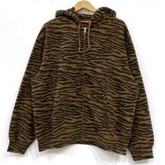 supremeヒョウ柄ボワフリースパーカーM 完売品 - メルカリ