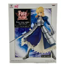 美品 バンプレスト Fate stay night SQフィギュア セイバー Fate/stay night ver. フィギュア