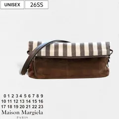 【定価269,500円(税込)】Maison Margiela メゾン マルジェラ しなやかなカーフレザーを用いた スウェードレザー 5AC ソフトポーチ 5AC SOFT POUCH  ショルダーバッグ 鞄 カバン ボディバック ハンド マルタン SB2WF