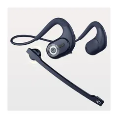 ☆新品☆Bluetoothヘッドセット 【2026進級版業界新設計】 マイク脱着式 Earaku(イアラク) MicCuff G9 一体両用 通話用イヤホン ヘッドセット マイク付き 両耳 耳掛け 空気伝導 Bluetooth5.3 EDR  5a7e18b2