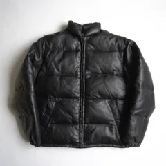 【美品】SCHOTT【214D/レザーダウンジャケット】38 ブラック ショット レザーダウンジャケット 26050016のサムネイル