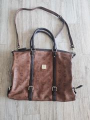 MCM エムシーエム ヴィセトス ヴィンテージ レザー トートバッグ