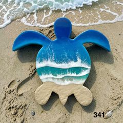 354波アート サーフボード インテリア オーシャンアート 木製MDF