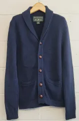 フォレストキャンプ ショールカラー ニットカーディガン 出品