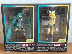 VOCALOID 初音ミク 鏡音リン エクストラフィギュア 2点セット 未開封