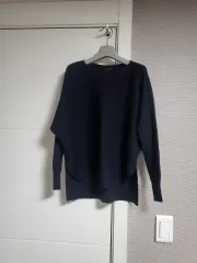 ALLSAINTS オールセインツ ジーン ダークネイビー ニット トップス xsのサムネイル