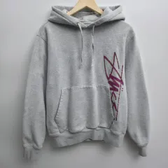 S ステューシー スムース ストック グレー フーディー