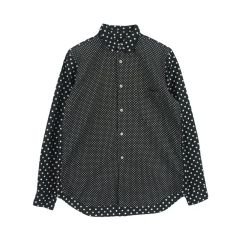 Engineered Garments 半袖シャツ　ドット柄 Engineered Garments ドット柄長袖シャツ×ハーフパンツ - メルカリ