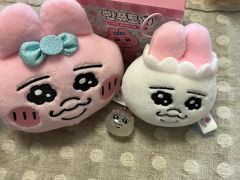 カナヘイ 15周年 うさぎの着ぐるみを着た子 リールパスケース コイン 