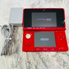 【完動品】NINTENDO 3DS メタリックレッド