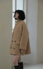 shellerキャメルコートclassical cape like coat - メルカリ