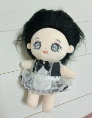 白髪黒瞳イケメン ぬいぐるみ無属性着せ替え人形コットンドール - メルカリ