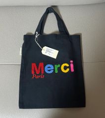 新品未使用タグ付【Merci Paris】2Wayキャンバストート＆ショルダー