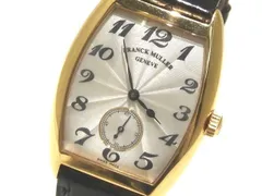 美品 フランク・ミュラー 7501S6 MM ボーイズ 手巻 時計 ☆ トノウ カーベックス K18 金無垢 ゴールド FRANCK MULLER ヴィンテージ ▼8Dのサムネイル