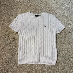 Polo Ralph Lauren アイボリー 半袖セーター - メルカリ