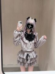 OLIVE des OLIVE miko リボンビスチェセット ふりふりスカパン - メルカリ