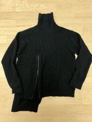ヨウジヤマモト プールオム Yohji Yamamoto ウール タートルネック