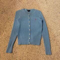 美品】セリーヌ カシミヤ100%カーディガン ワンポイントロゴイタリア製