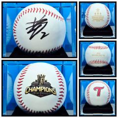 MLB トラビスバザーナ サイン ボール fanatics - メルカリ