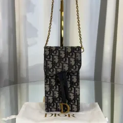 ダスト構成 Dior オブリーク サドル バーティカル クロスバックのサムネイル