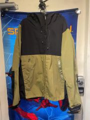 クシタニ K-1995 レブロフーディーボーダー グリーン Mサイズ【美品