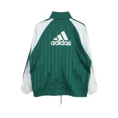 90s adidas 万国旗タグ ナイロンジャケット ウォームアップジャケット