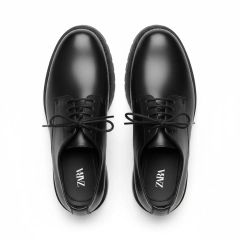 新品 ZARA × STUDIO NICHOLSON レザー ダービーシューズ - メルカリ
