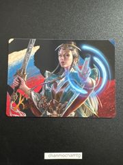 MTG 魔導の力を持つ少女、ティナ FF アートカード 箔押し - メルカリ