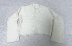 白アンゴラスタイル ニット